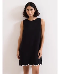 Phase Eight Women's Marta Scalloped Hem Shift Dress