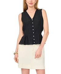 Vince Camuto Women's Sleeveless V-Neck Top