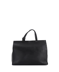 Pre-Owned Gucci Medium Gg Marmont Top Handle Bag Leather