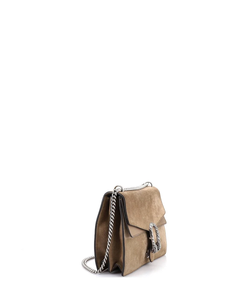 Pre-Owned Gucci Small Dionysus Bag Suede