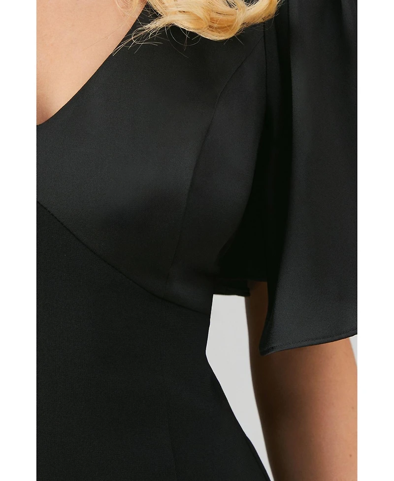 Coast Women's Contrast Satin Bridesmaid Dress