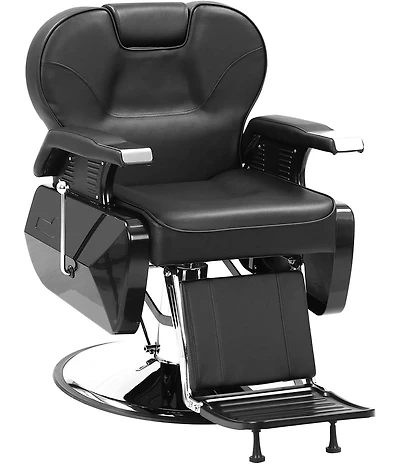 gaomon Professional Barber Chair Hydraulic 360 Swivel Salon Chair with Adjustable Headrest, Reclining Styling Chair for Hairdresser Beauty Salon Spa