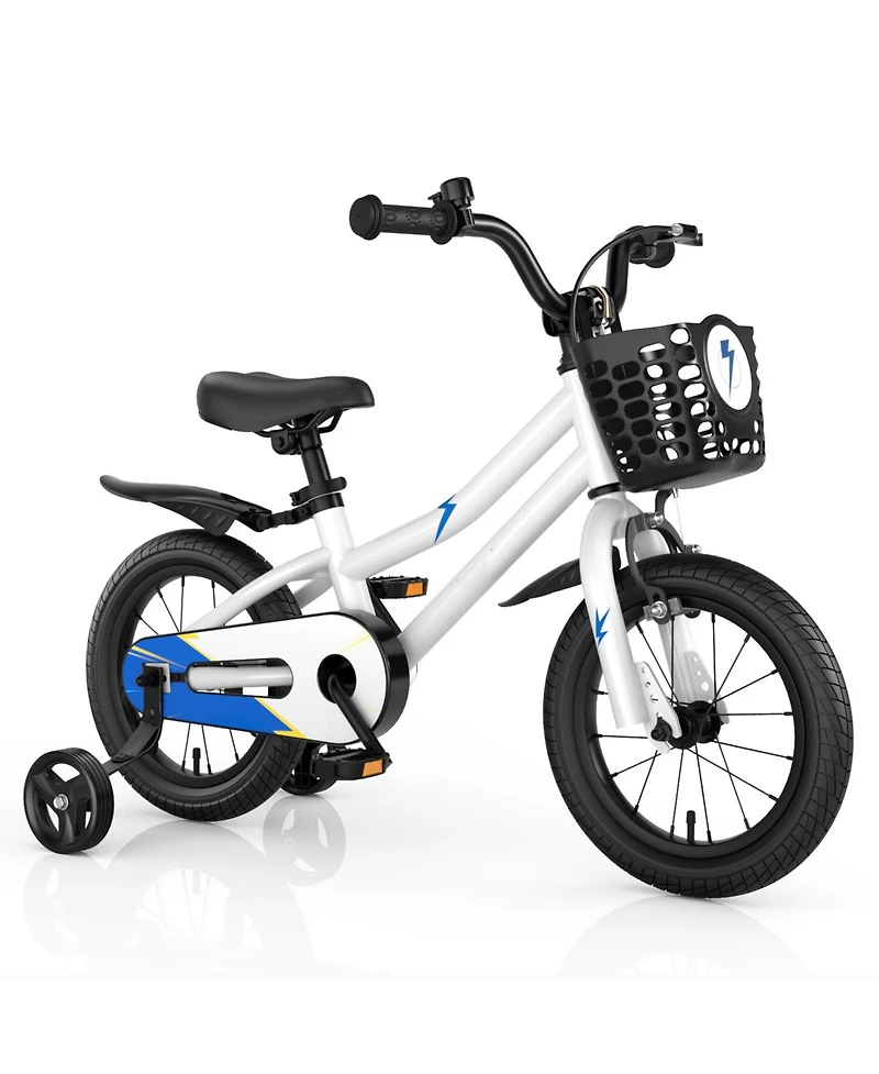 Slickblue Kids Bicycle with Training Wheels