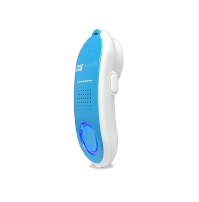 Pyle Surf Sound Waterproof Bluetooth Speaker and Handset - IP47 Dustproof, 2W Stereo Output