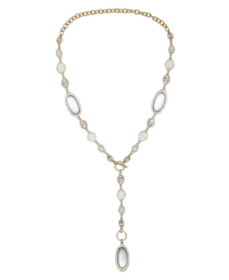 Guess Gold-Tone Toggle Lariat Necklace