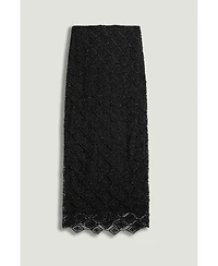 Nocturne Women's Lace Midi Skirt