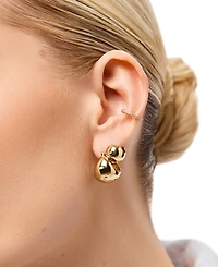 Ana Luisa Abby Gold-Plated Hoop Earrings