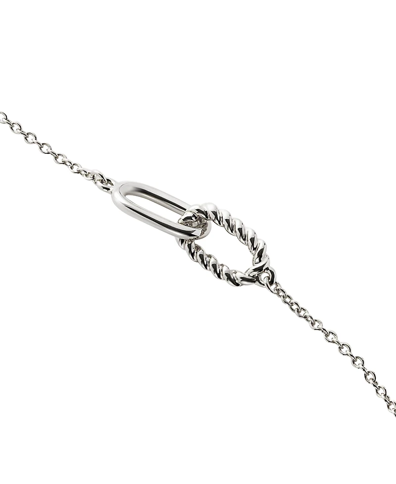Ana Luisa Juniper Silver Pendant Necklace