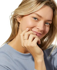 Ana Luisa Celine Gold-Plated Eternity Ring