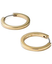 Ana Luisa Gold-Plated Huggie Medium Hoop Earrings