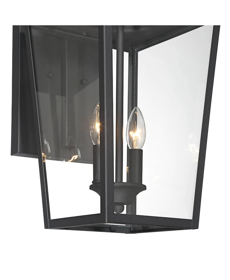 Possini Euro Design Ackerly Textured Light Outdoor Wall Light