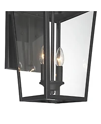 Possini Euro Design Ackerly Textured Light Outdoor Wall Light