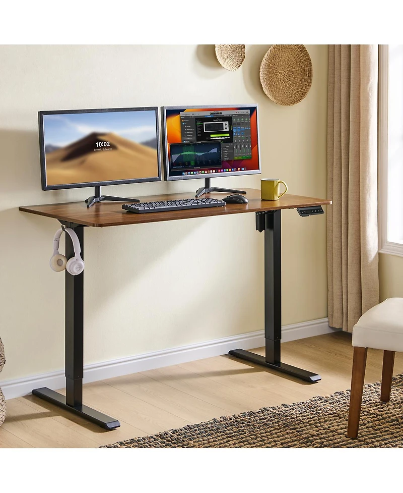 Streamdale Furniture Electric Standing Desk, Adjustable Height, 24x48