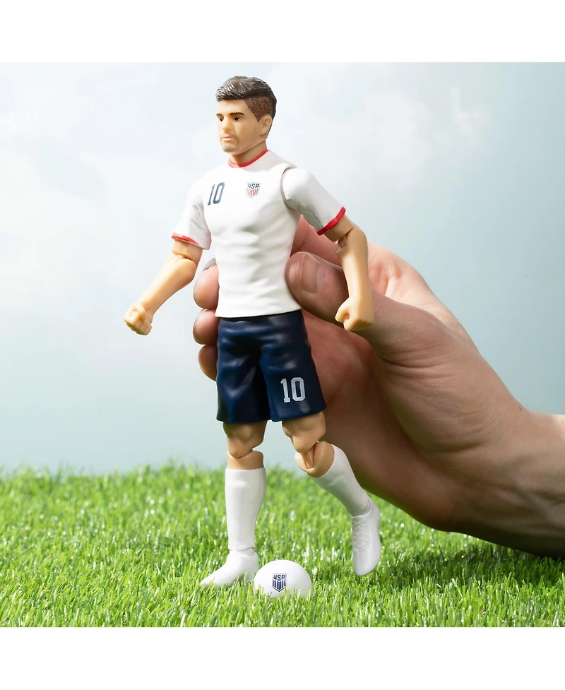 Banbo Toys Sockers Usmnt Christian Pulisic 8" Collectible Soccer Action Figure