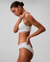 Calvin Klein Women's Ck Icon Cotton Modal Bikini Underwear QF8520