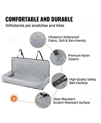 Cozito Dog Car Seat Waterproof Booster for up to 100 lbs