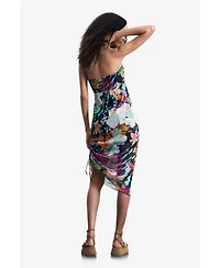Desigual Women's Tropical Bandeau Dress
