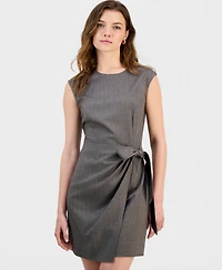 Sam Edelman Women's Tailored Side-Tie Mini Dress
