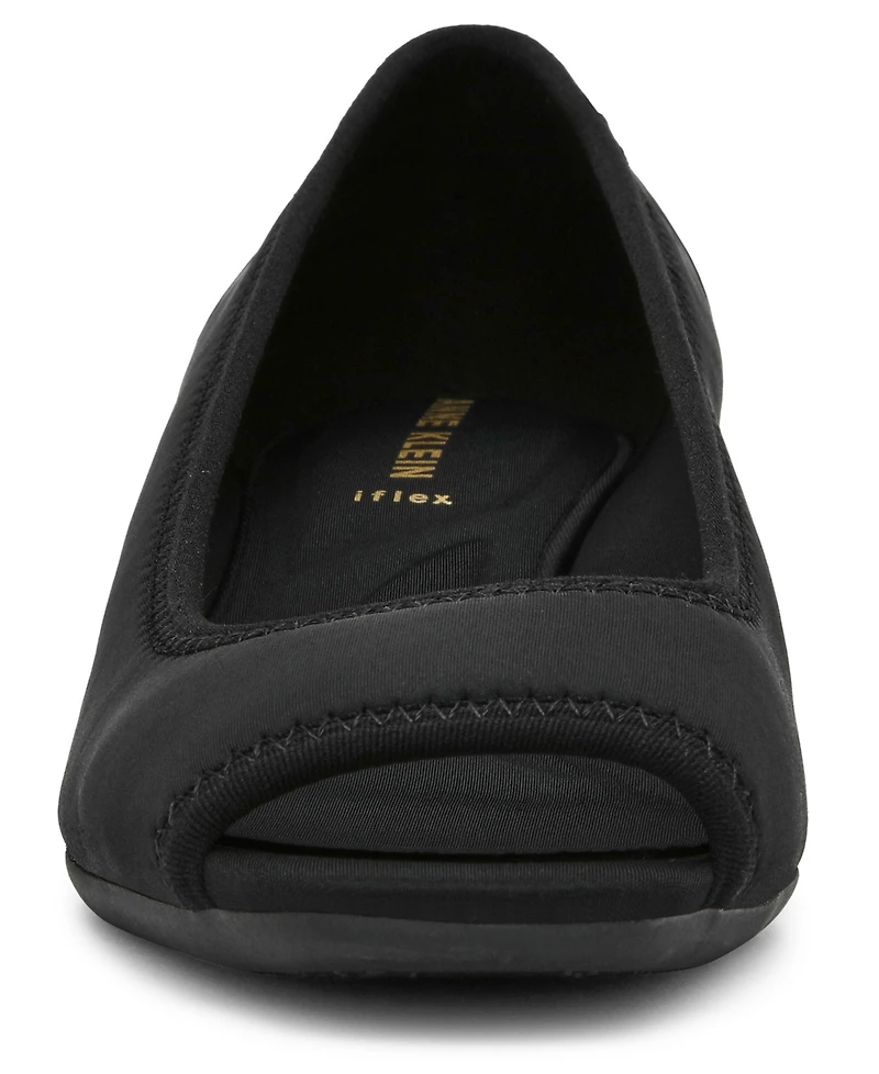 Anne Klein Women's Waylynn Peep-Toe Wedge Pumps