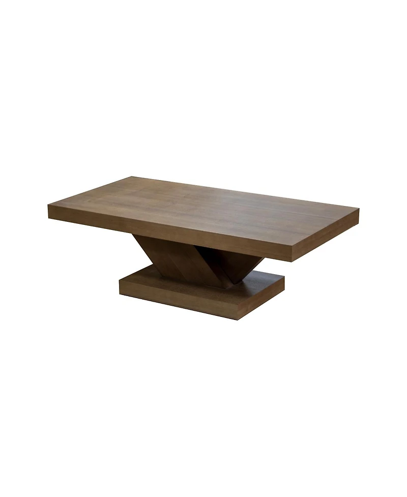 Streamdale Furniture 47" Modern Cross Leg Coffee Table