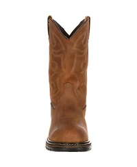 Rocky Men's Original Ride Branson Roper Waterproof Western Boots