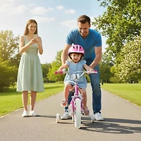 Slickblue Kids Bike Adjustable Handlebar with Starlight Wave Design