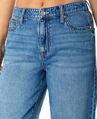 Celebrity Pink Juniors' High-Rise Wide-Leg Jeans