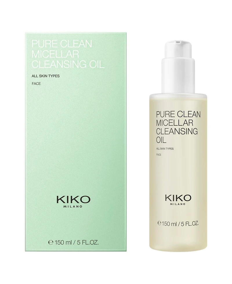 Kiko Milano Pure Clean Micellar Cleansing Oil, 5.07 oz.