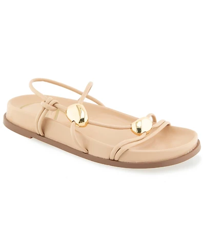 Kenneth Cole New York Women's Vera Round Toe Flat Sandals