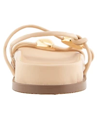 Kenneth Cole New York Women's Vera Round Toe Flat Sandals