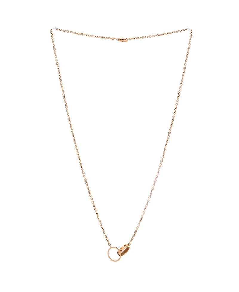 Pre-Owned Cartier Love Interlocking Necklace