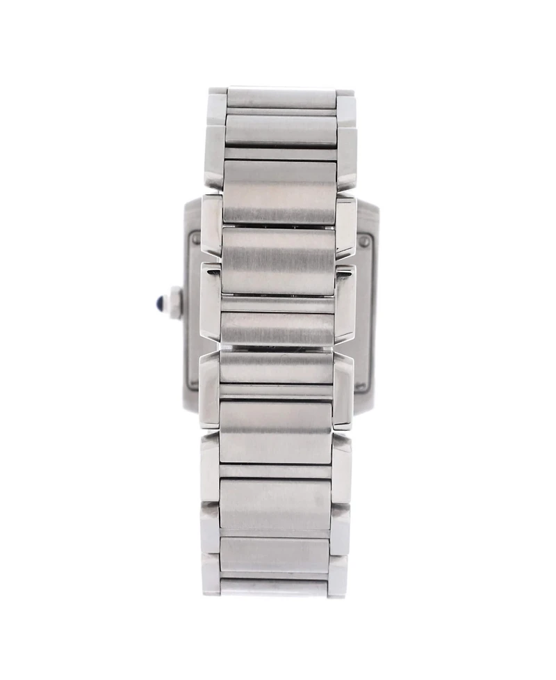 Pre-Owned Cartier Tank Francaise Quartz Watch in Stainless Steel 25mm