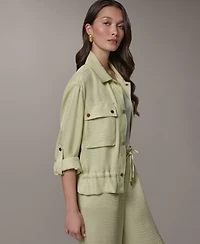 Donna Karan New York Women's Collared Jacket