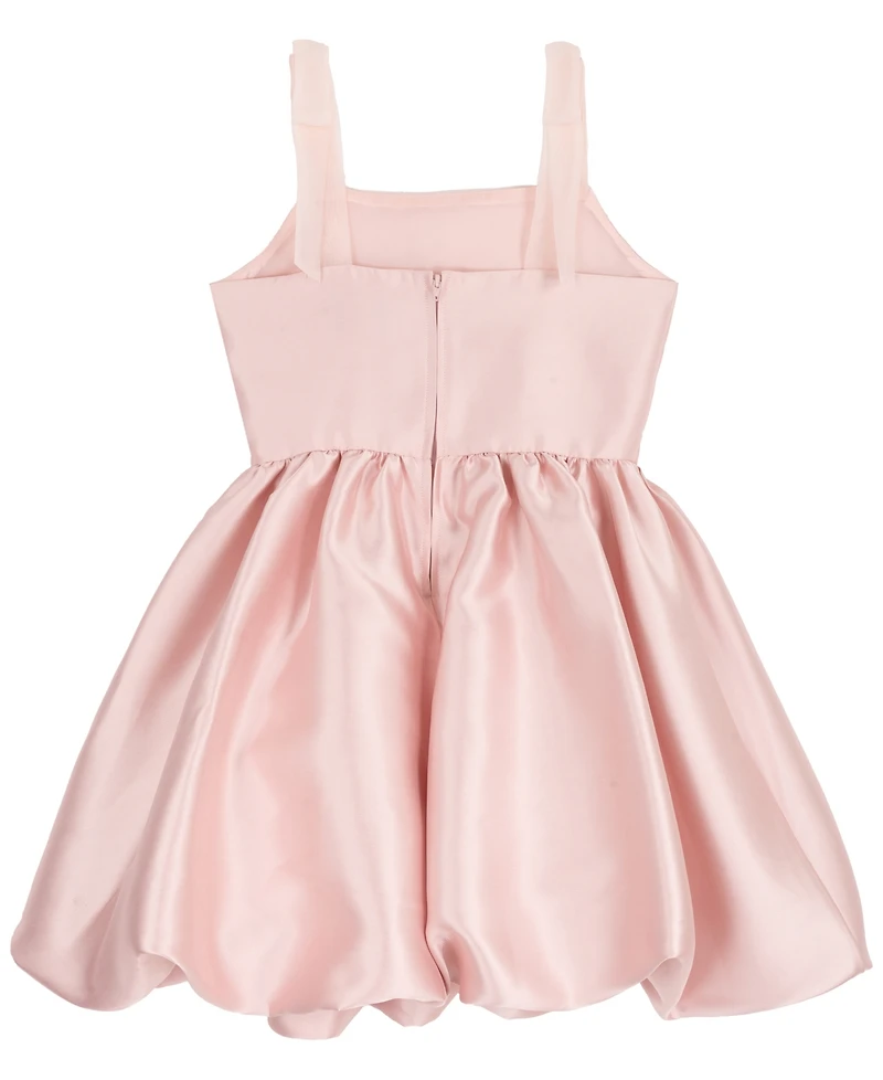 Rare Editions Girls' 7-16 Square-Neck Sleeveless Dress