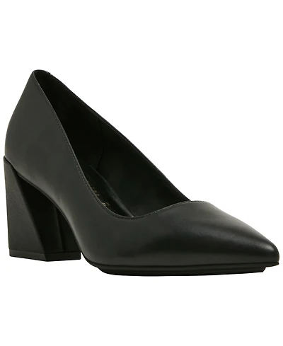 Anne Klein Women's Relena Leather Slip-On Pumps