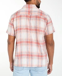 Liverpool Los Angeles Men's Short-Sleeve Button-Up Shirt