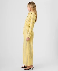 French Connection Women's Striped Drawstring Pants