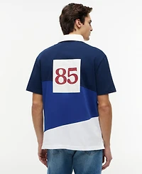 Tommy Hilfiger Men's Graphic Color-Block Polo Shirt