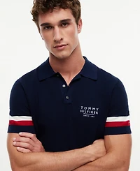 Tommy Hilfiger Men's Short-Sleeve Polo Sweater