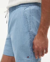 Tommy Hilfiger Men's Dover Chambray Pull-On Shorts