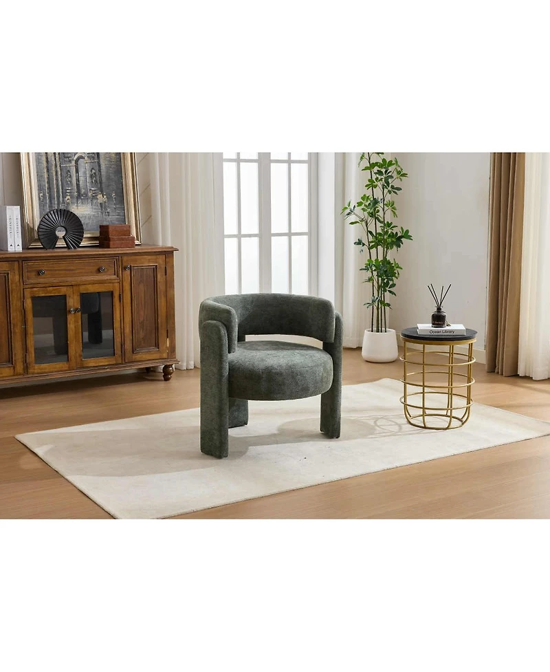 Streamdale Furniture Modern Boucle Accent Chair