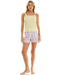 Roudelain Women's Sleeveless Square Neck Tank Top