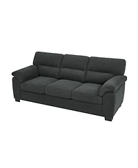 Streamdale Furniture 3 Seater Sofa Modern Textured Fabric Couch