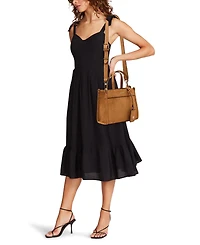 Anne Klein Textured Faux Suede Mini Tote Handbag