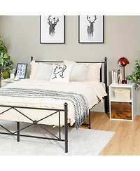 sumyeg Set of 2 Nightstands Side End Table for Living Room