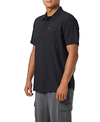 O'Neill Men's Perforated Short-Sleeve Woven Shirt
