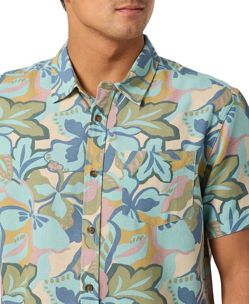 O'Neill Men's Printed Short-Sleeve Shirt