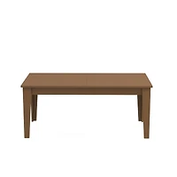 Streamdale Furniture Dining Table, 106.3 Inch Large Extendable Kitchen Table