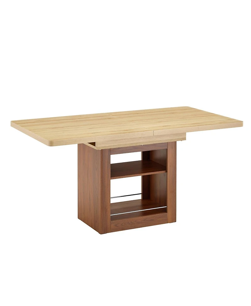 Streamdale Furniture Extendable Dining Table with Storage