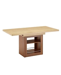 Streamdale Furniture Extendable Dining Table with Storage